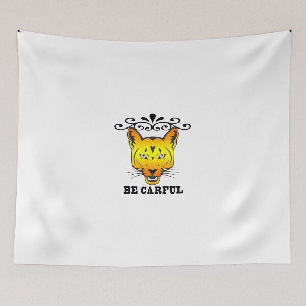 Item preview, tiger be carful design designed and sold by lamiabent.
