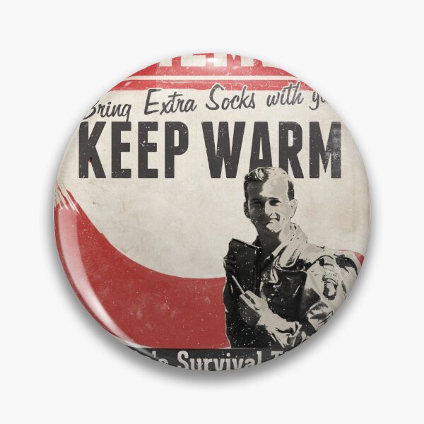 Item preview, Skip Band of Brothers Keep Warm Poster designed and sold by machangula.