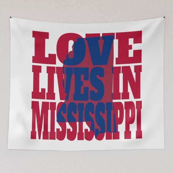 Item preview, Love Lives in Mississippi designed and sold by DonDota.