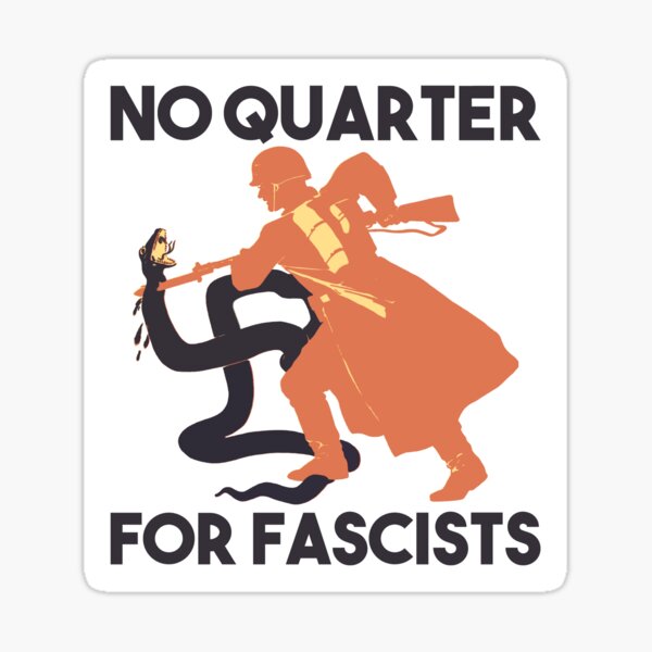 Artikel-Vorschau von Kein Viertel für Faschisten, designt und verkauft von RadicalPrintsByCas.