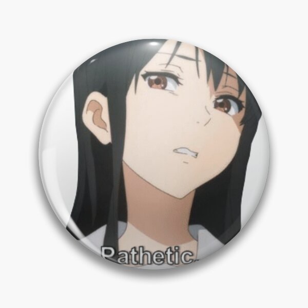 Item preview, brown eyes black hair 'Pathetic' designed and sold by Danknesshazard.