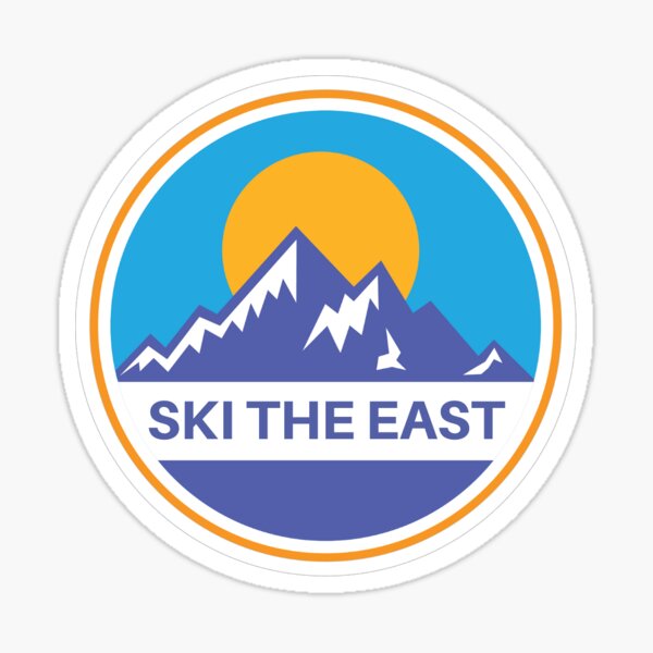 Ski The East Stickers | Redbubble