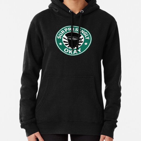 Sherlock's Coffee (Surprisingly Okay) Pullover Hoodie