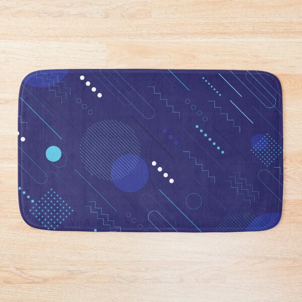 Item preview, Blue Geometric Pattern designed and sold by Georgia Elroy.