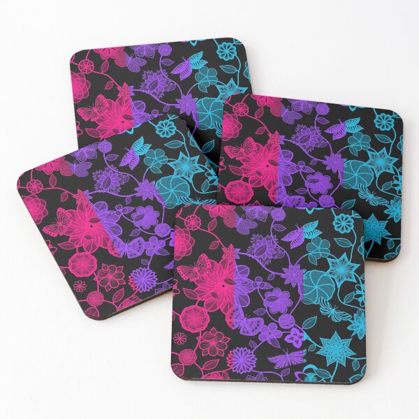 Item preview, Butterfly Garden, Pride Flag Series - Androgyne designed and sold by StephOBrien.