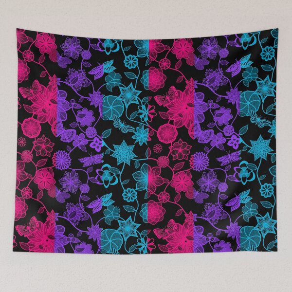 Item preview, Jardín de mariposas, serie Bandera del orgullo - Andrógino designed and sold by StephOBrien.