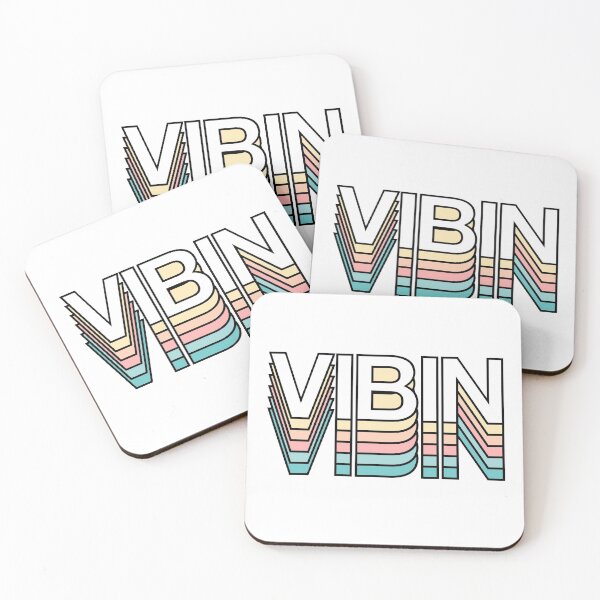 Artikelvorschau, Vibin Retro Aesthetic Modern Mood Typografie Version 2 entworfen und verkauft von Fashionmonger.