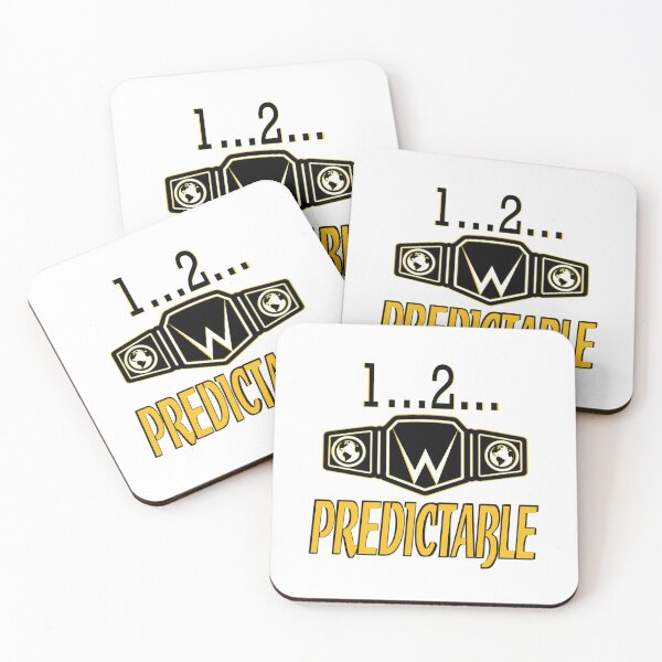 Item preview, 1...2...Predictable Wrestling Belt Choose Background Color designed and sold by lorrinani.