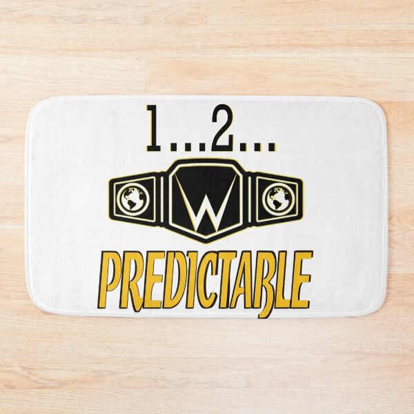 Item preview, 1...2...Predictable Wrestling Belt Choose Background Color designed and sold by lorrinani.