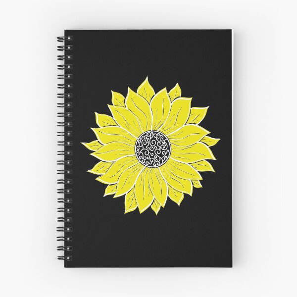 Item preview, Sunflower Abstract with a Black Outline designed and sold by FloWynn.