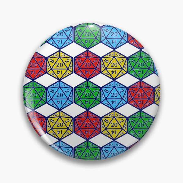 Item preview, 20 sided dice pattern designed and sold by theerraticmind.