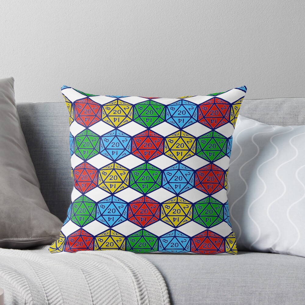 Item preview, Throw Pillow designed and sold by theerraticmind.