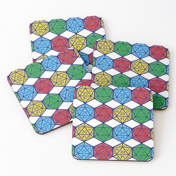 Item preview, 20 sided dice pattern designed and sold by theerraticmind.