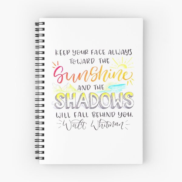 Item preview, Keep Your Face Always Toward the Sunshine designed and sold by TheGratitudeLog.