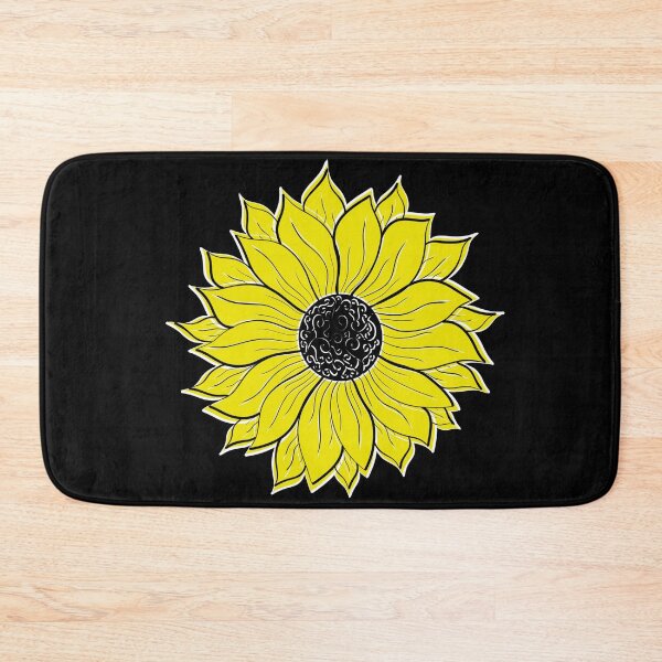 Item preview, Sunflower Abstract with a White Outline designed and sold by FloWynn.