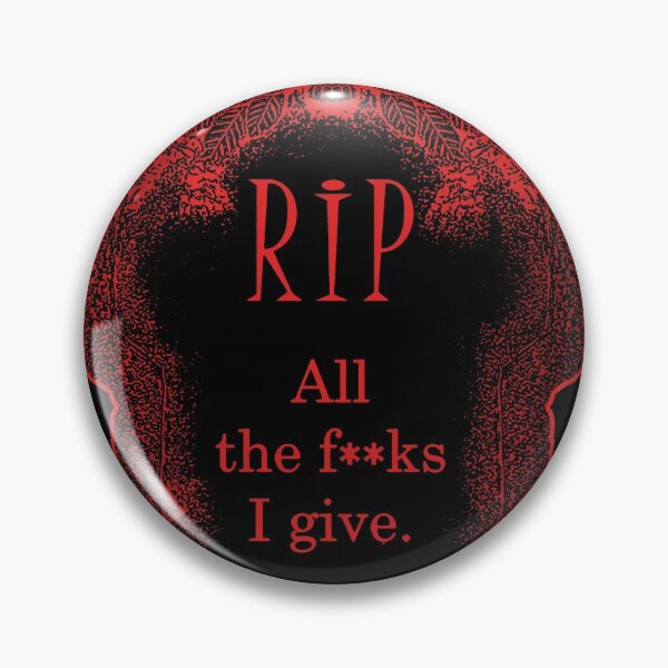 Item preview, RIP to all the F designed and sold by Art By The Coco.