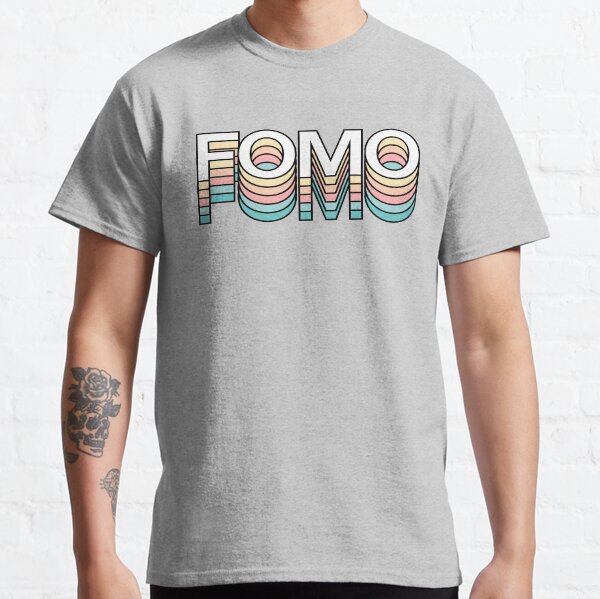 Aperçu de l'œuvre Fomo Pastel Rétro Esthétique Moderne Humeur Typographie créée et vendue par Fashionmonger.