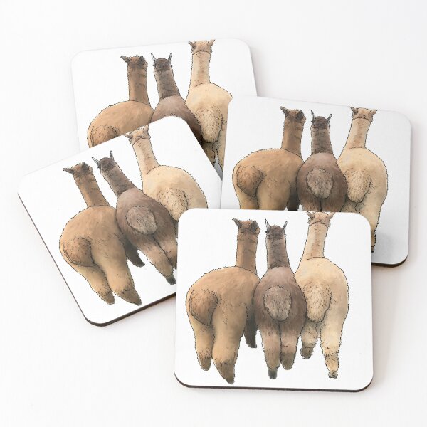Item preview, Alpaca Butts designed and sold by Sharilea.