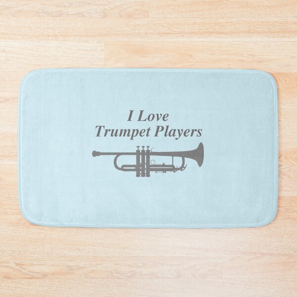 Item preview, I Love Trumpet Players - Gray design designed and sold by ryanwfraser.