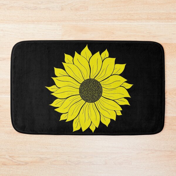 Item preview, Sunflower Black Swirl designed and sold by FloWynn.