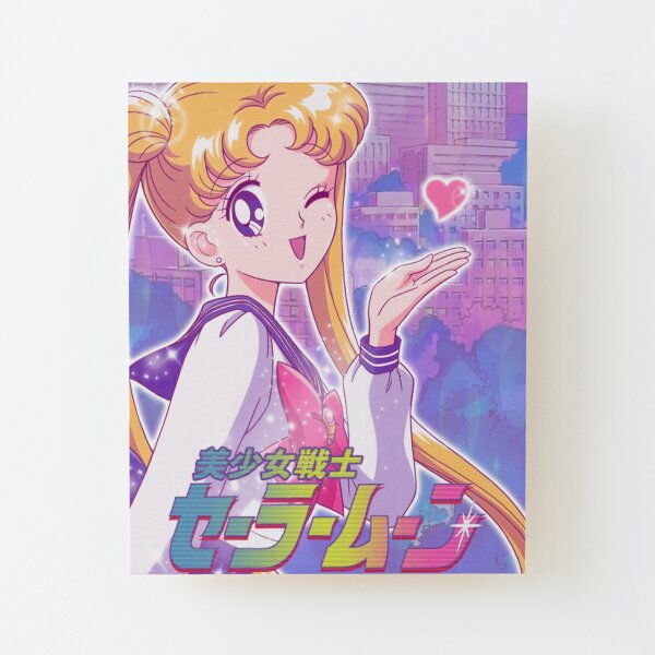 Sailorwave | Heart Wood Mounted Print