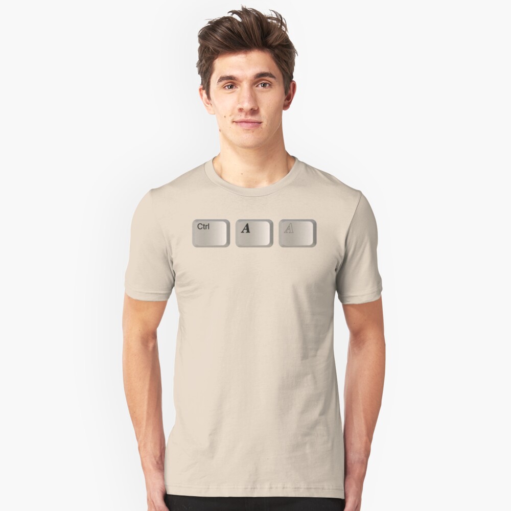 NDVH Ctrl-Amiga-Amiga Slim Fit T-Shirt
