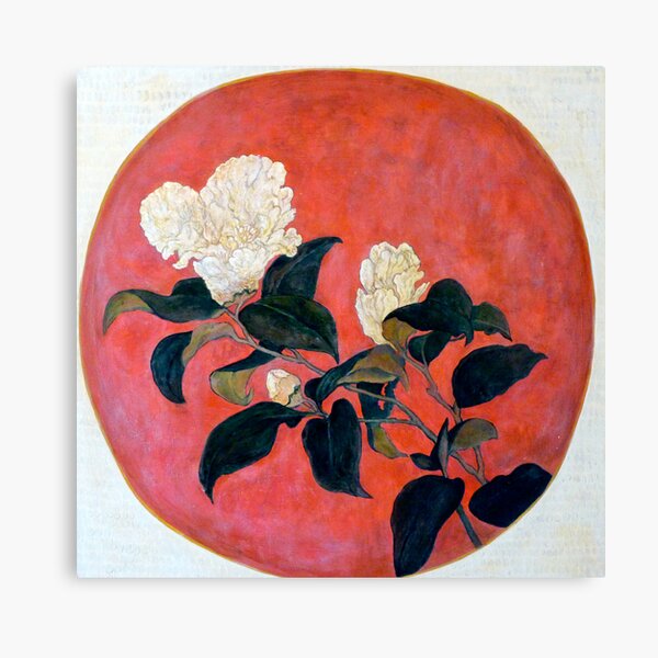 Asian Floral Canvas Print