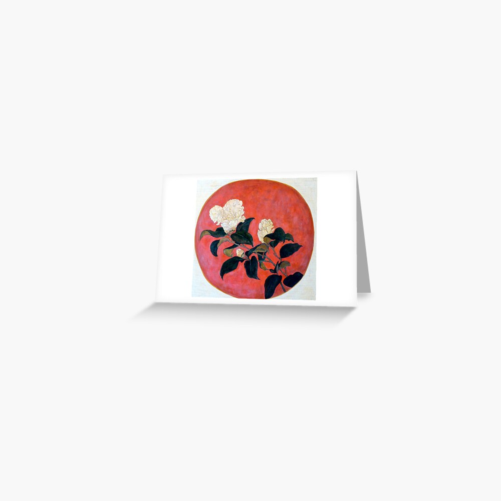 Asian Floral Greeting Card