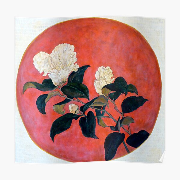 Asian Floral Poster