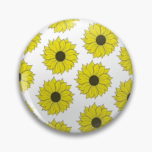 Item preview, Sunflower Pattern On White designed and sold by FloWynn.