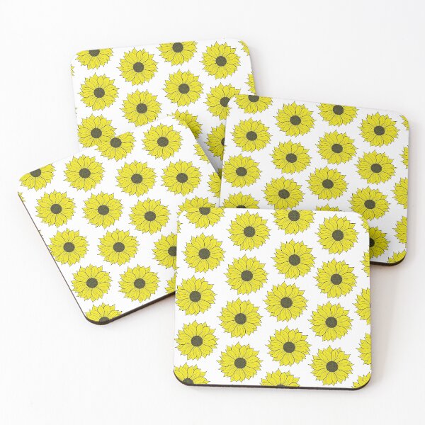 Item preview, Sunflower Pattern On White designed and sold by FloWynn.