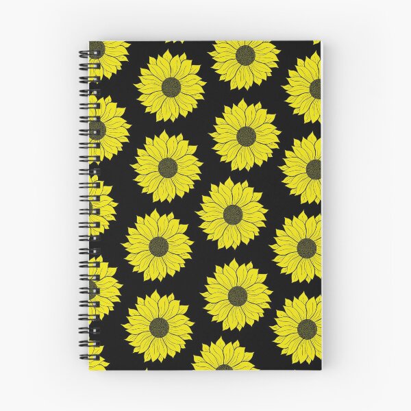 Item preview, Sunflower Pattern On Black designed and sold by FloWynn.