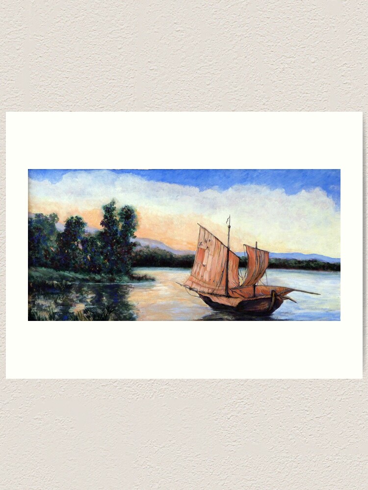 Alternate view of Setting Our Sails Art Print