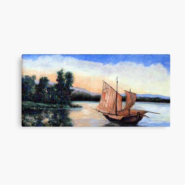 Setting Our Sails Canvas Print