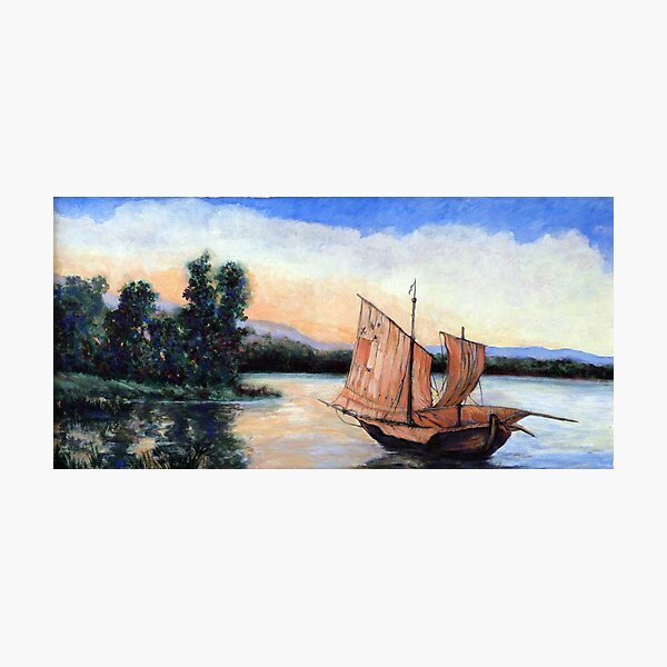 Setting Our Sails Photographic Print