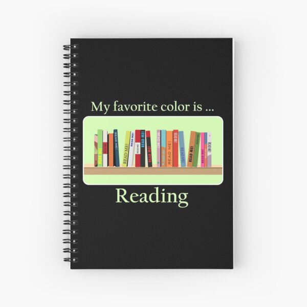 Item preview, My Favorite Color is Reading designed and sold by Eye on the Blueline.