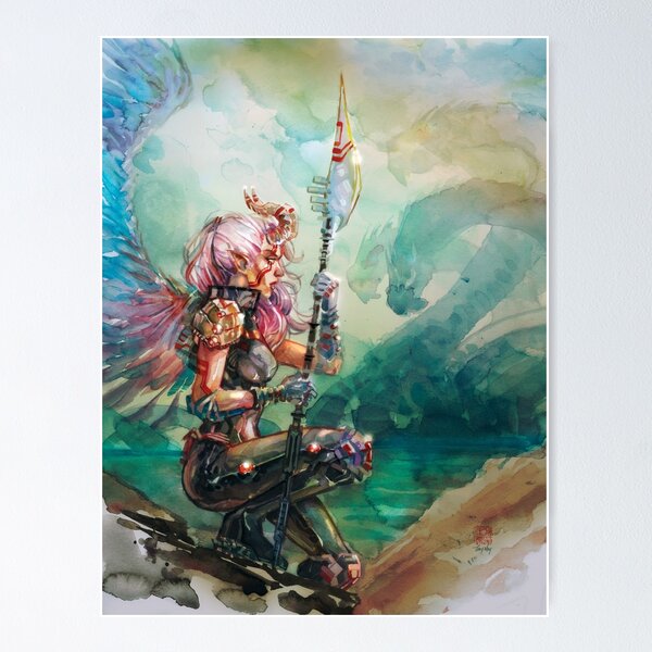 Angel's Quest - Watercolor Art by Tony Moy Poster