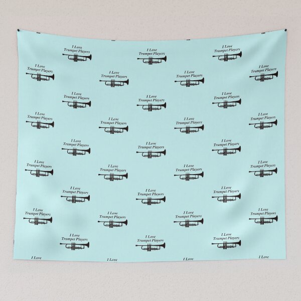 Item preview, I Love Trumpet Players - Black design designed and sold by ryanwfraser.