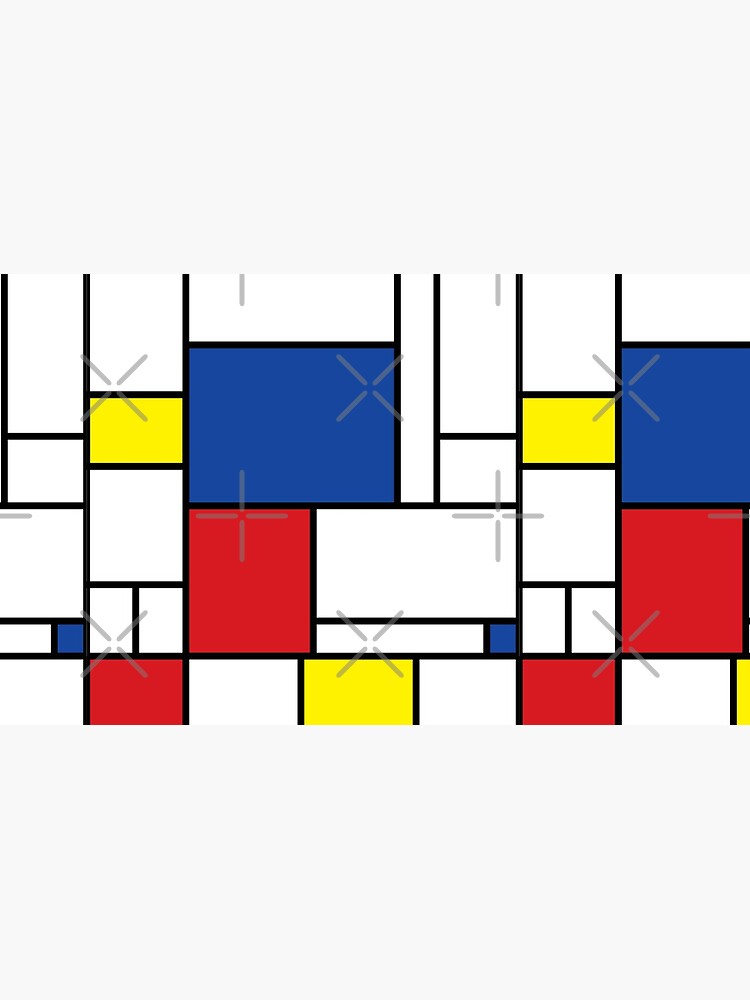 Thumbnail 6 of 6, Coffee Mug, Mondrian Minimalist De Stijl Modern Art II © fatfatin designed and sold by fatfatin.