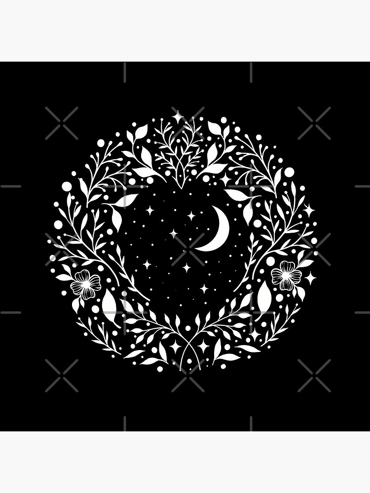 Night Garden Circle by episodicDrawing