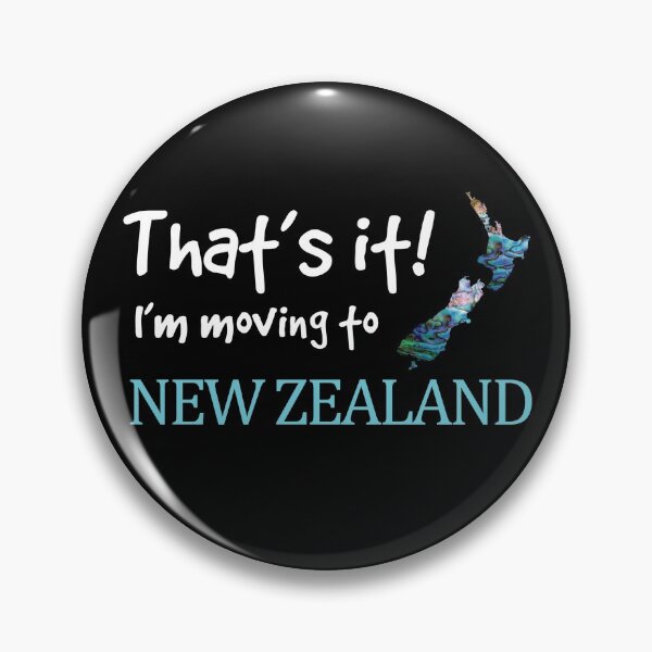 Item preview, NEW ZEALAND: MOVING TO NEW ZEALAND designed and sold by Madjack Tees Kiwi SuperStore.