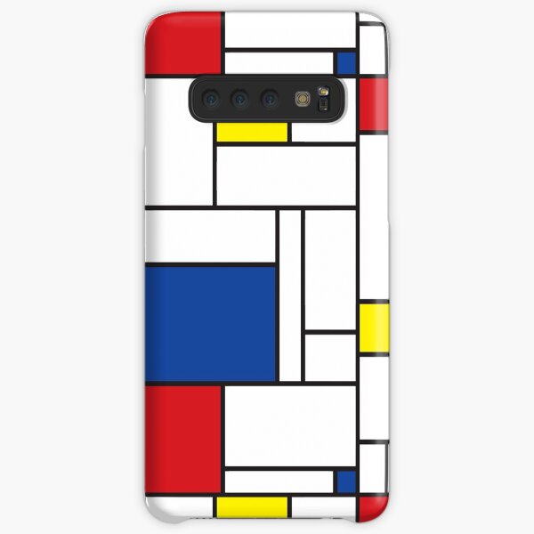 Mondrian Minimalist De Stijl Modern Art II © fatfatin Samsung Galaxy Snap Case
