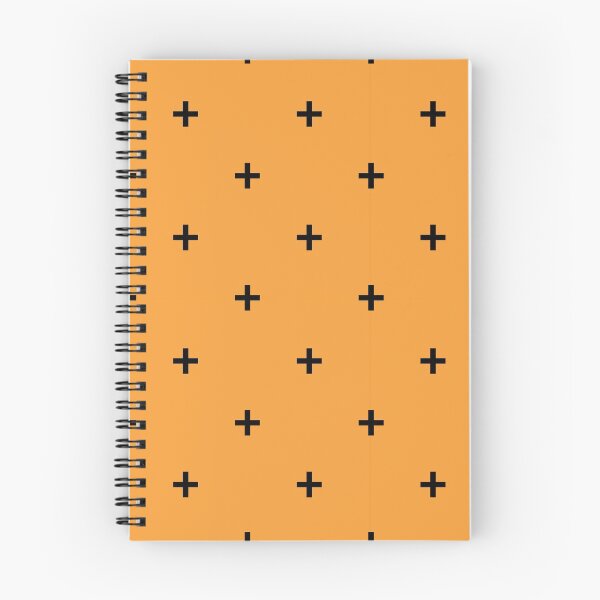 Item preview, Plus Sign in Orange + Black designed and sold by Lisa Barry.