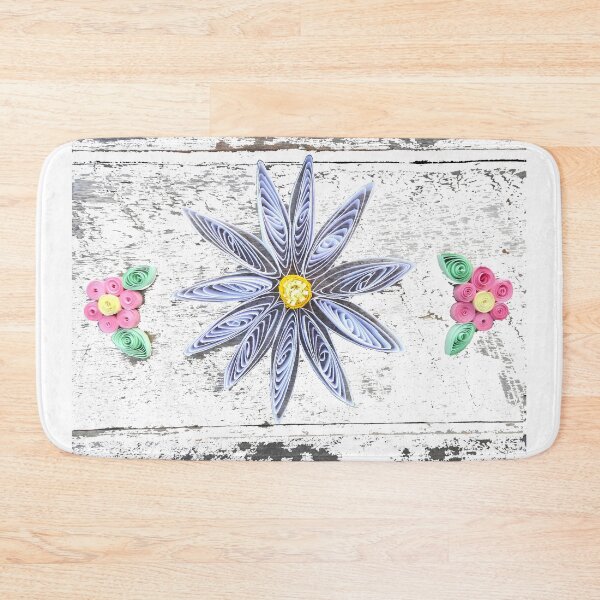 Item preview, quilled pink and white flowers  designed and sold by Stephanie  Skeem.