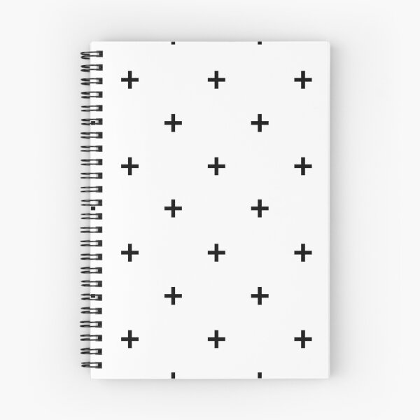 Item preview, Plus Sign in White + Black designed and sold by Lisa Barry.
