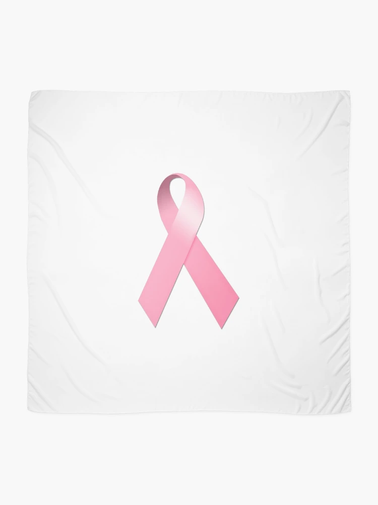 Thumbnail 2 of 3, Scarf, Pink Ribbon designed and sold by cpinteractive.