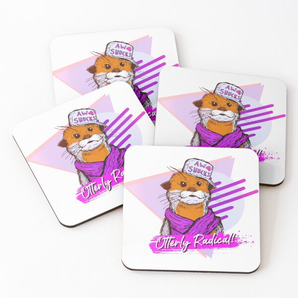 Item preview, Otterly Radical Cute 80s Otter designed and sold by Caleb Baumgartner.
