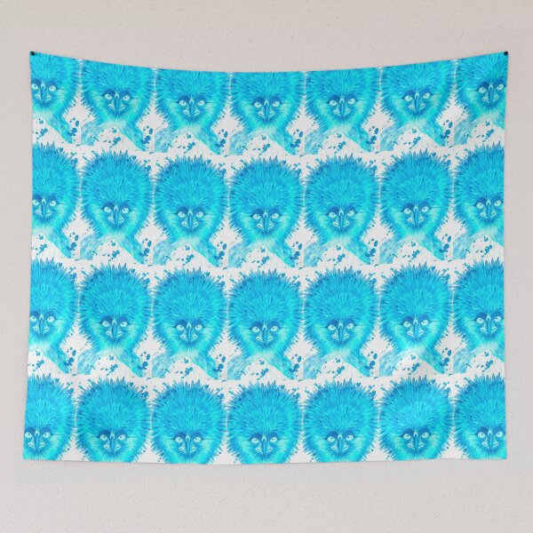 Item preview,  Blue eagle painted in watercolor designed and sold by Nayiart.