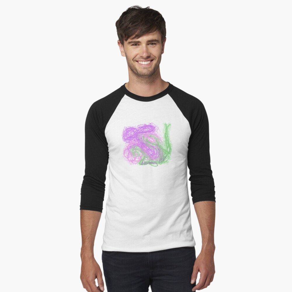 Item preview, Baseball ¾ Sleeve T-Shirt designed and sold by BenjaminLM7.