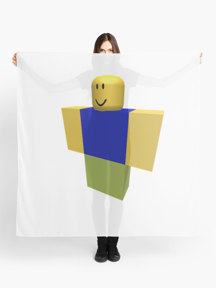 Roblox Noob Scarf By Andi0521 Redbubble - sad roblox noob